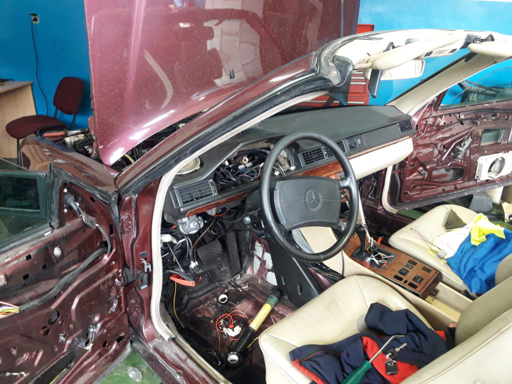 mercedes 124 cabrio elektryka samochodowa warszawa